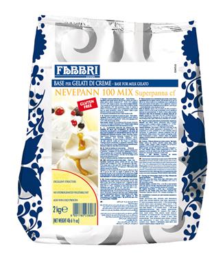 Baza do lodów NEVEPANN 100 MIX SUPERPANNA/CF - Q13 - 2,0kg - FABBRI